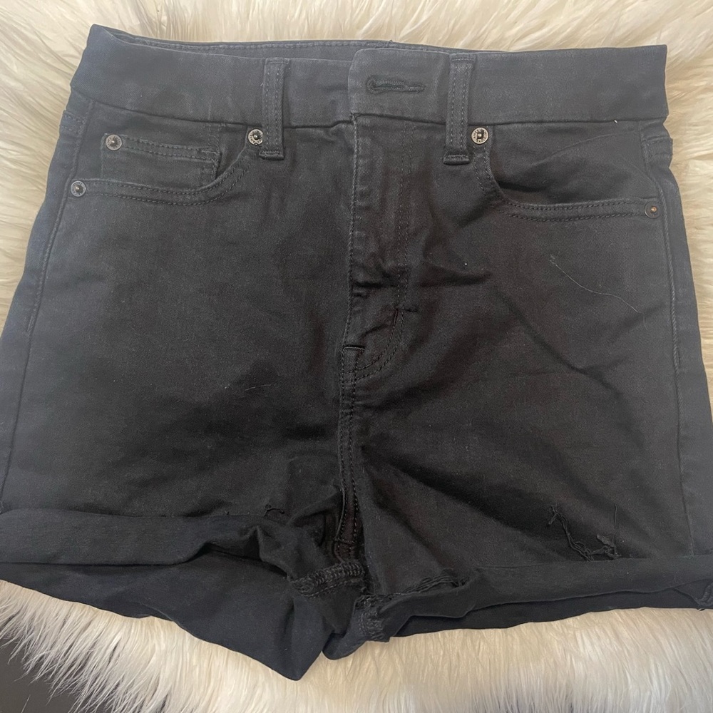 AE curvy hi rise shortie